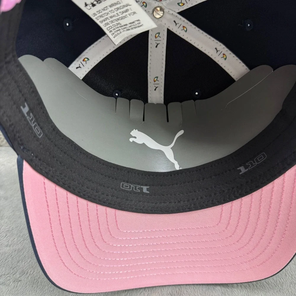 Puma‎ Arnold Palmer Golf Hat Mens OSFA Navy New API Crafted Snapback Cap